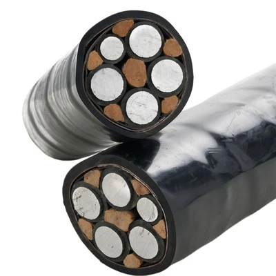 YJLHV dirèk sèl nwayo XLPE izole PVC djenn pouvwa kab ra latè aliminyòm alyaj