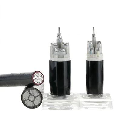 YJLV 11kv fleksib 95mm² aliminyòm kab XLPE PVC izole pouvwa kab